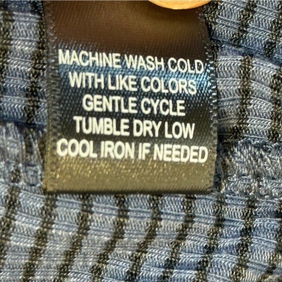 3rd + Malt‎ Women’s Polo Dress. Size M. Blue with black stripes. NWT - Picture 8 of 8